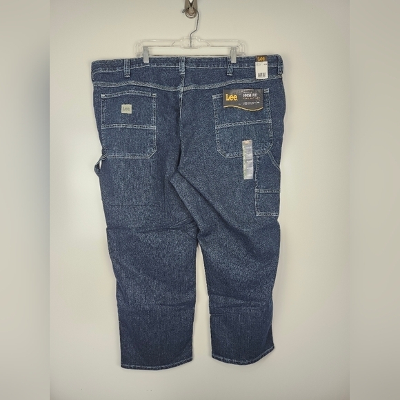 Lee Carpenter Loose Fit Straight Leg Quartz Stone Jeans 48x28 - Picture 3 of 10